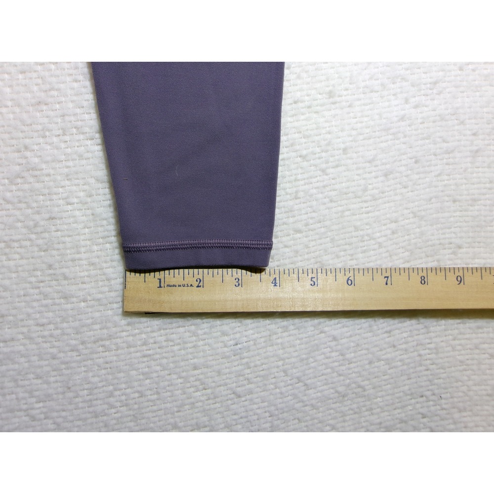 Athleta Salutation Stash 7/8 Tight Leggings Purple Petite Small SP Yoga Pockets - Picture 4 of 6